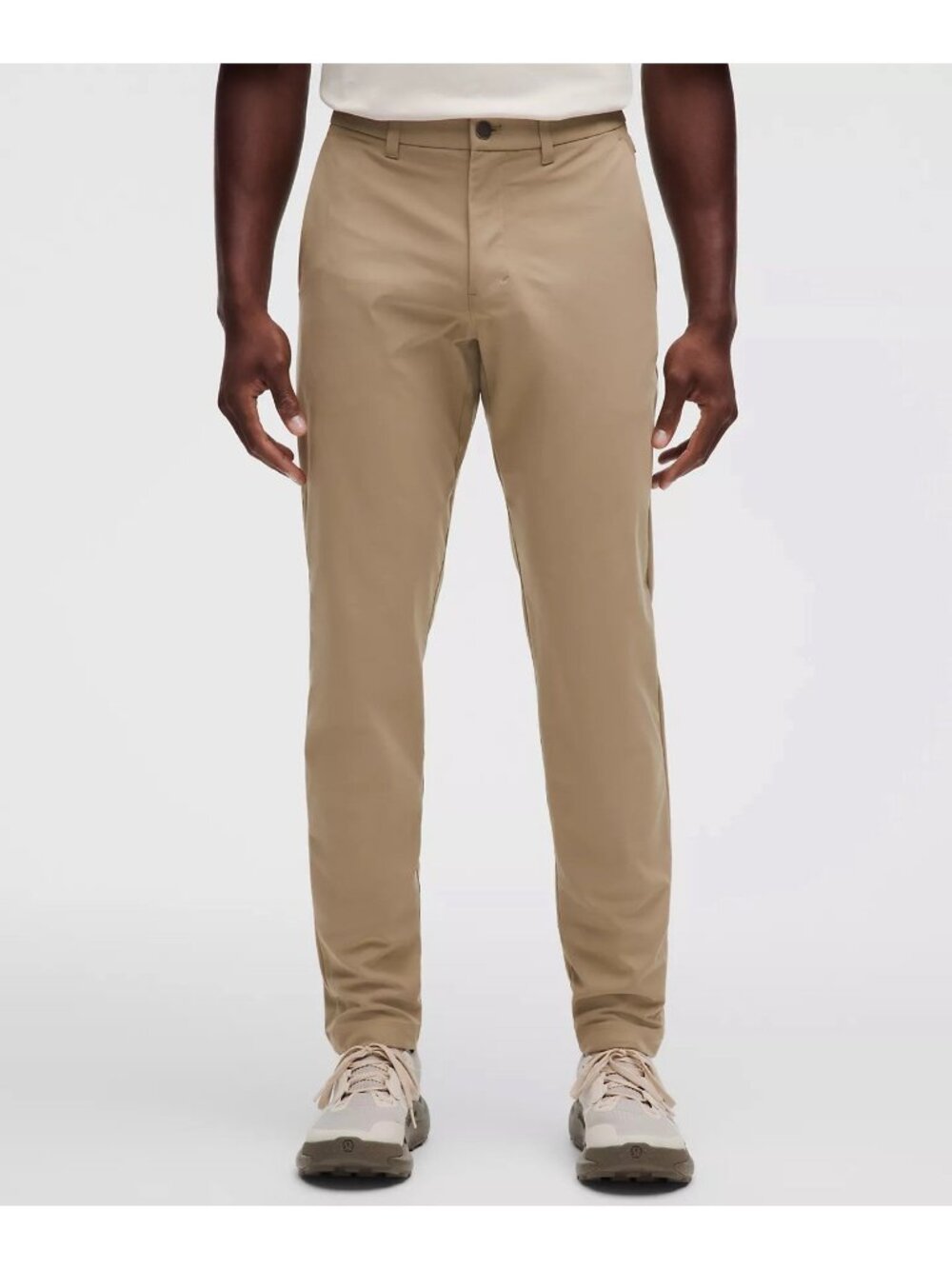Lululemon ABC Pant Classic Warpstreme Men’s Size 34 Stretch Comfort M5ADFS Khaki